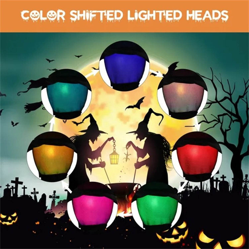 Halloween Black Witches With Change Colors - EX-STOCK Canada