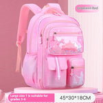 Cute Cartoon Large Capacity Spine Protection Children's Load Reducing Schoolbags EX-STOCK