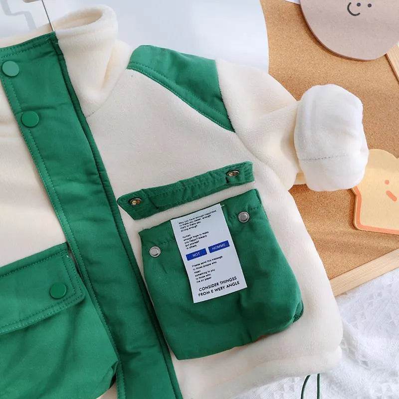 Children's Polar Fleece And Fleece Thickened Coat - EX-STOCK Canada