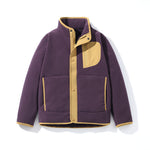 Unisex Solid-Color Fleece Jacket in 6 Colors, Sizes M to 4XL 7