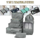 7pc Packing Cubes Luggage Storage Organiser Travel Bags - EX-STOCK CANADA
