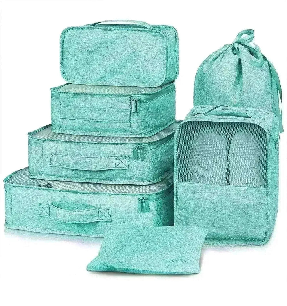 7pc Packing Cubes Luggage Storage Organiser Travel Bags - EX-STOCK CANADA