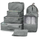 7pc Packing Cubes Luggage Storage Organiser Travel Bags - EX-STOCK CANADA
