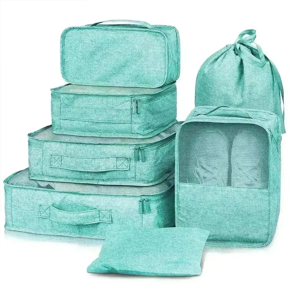 7pc Packing Cubes Luggage Storage Organiser Travel Bags - EX-STOCK CANADA