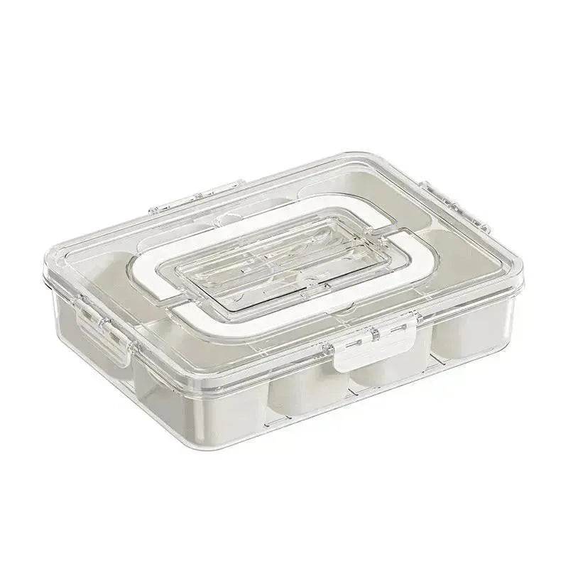 8-Grid Divided Serving Tray - Cream White - EX-STOCK Canada
