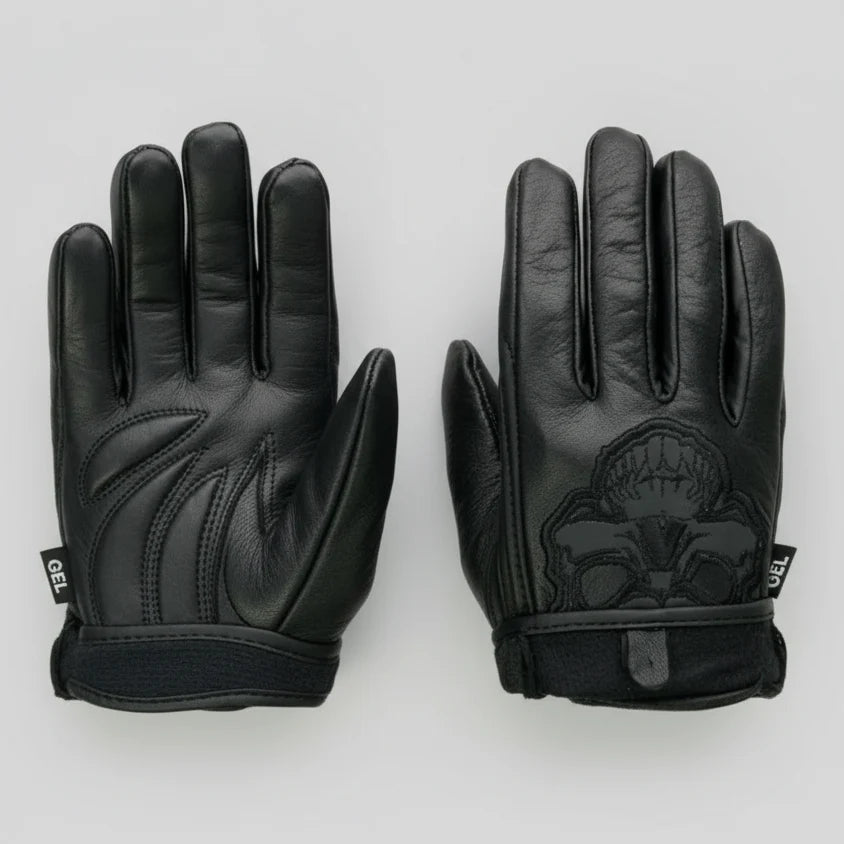 Gants réfléchissants BOL/Open Road pour hommes avec crâne 
