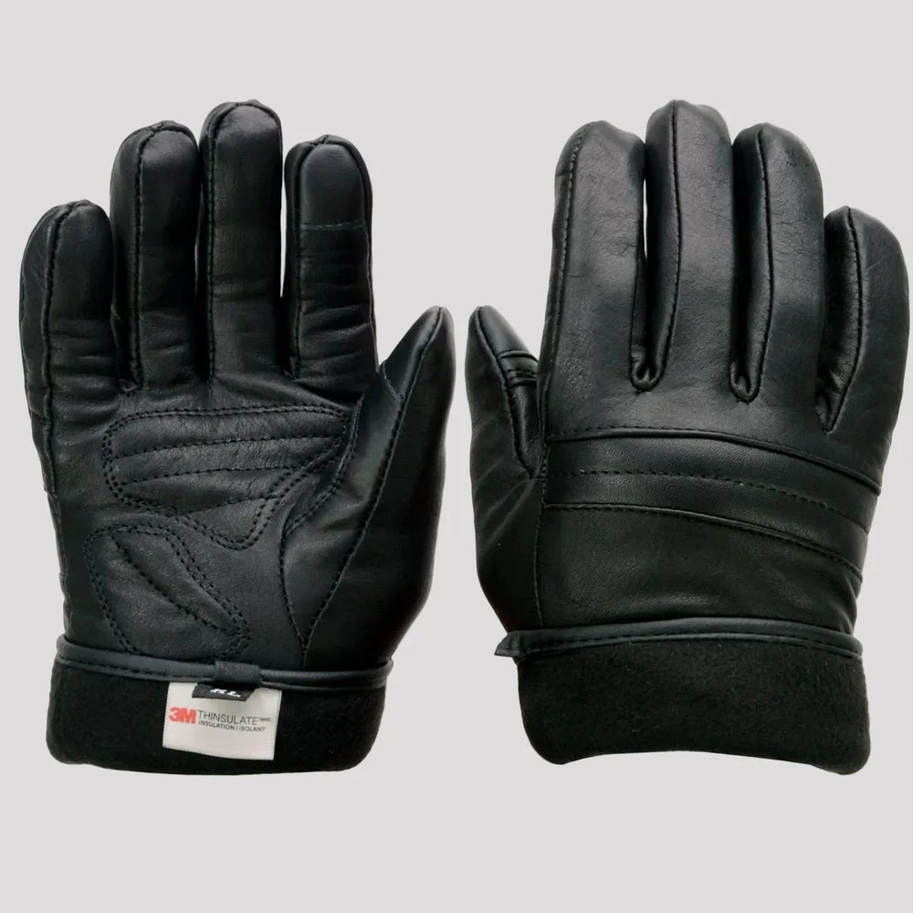 Open Road Women's Touch Tip Leather Motorcycle Gloves 