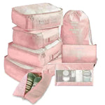 8 piece Set Luggage Divider Travel Storage Clothes Packing Cube Bag - EX-STOCK CANADA