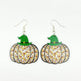 Halloween Day Ornament Colorful Ghost Eyes Funny Acrylic Earrings For Women - EX-STOCK Canada