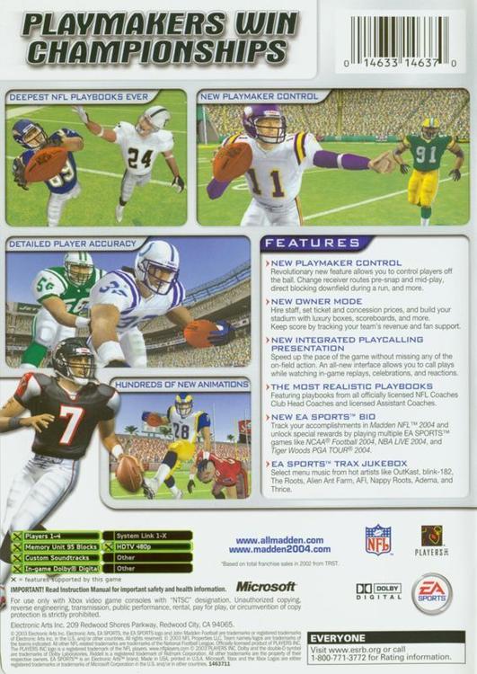 Madden NFL 2004 