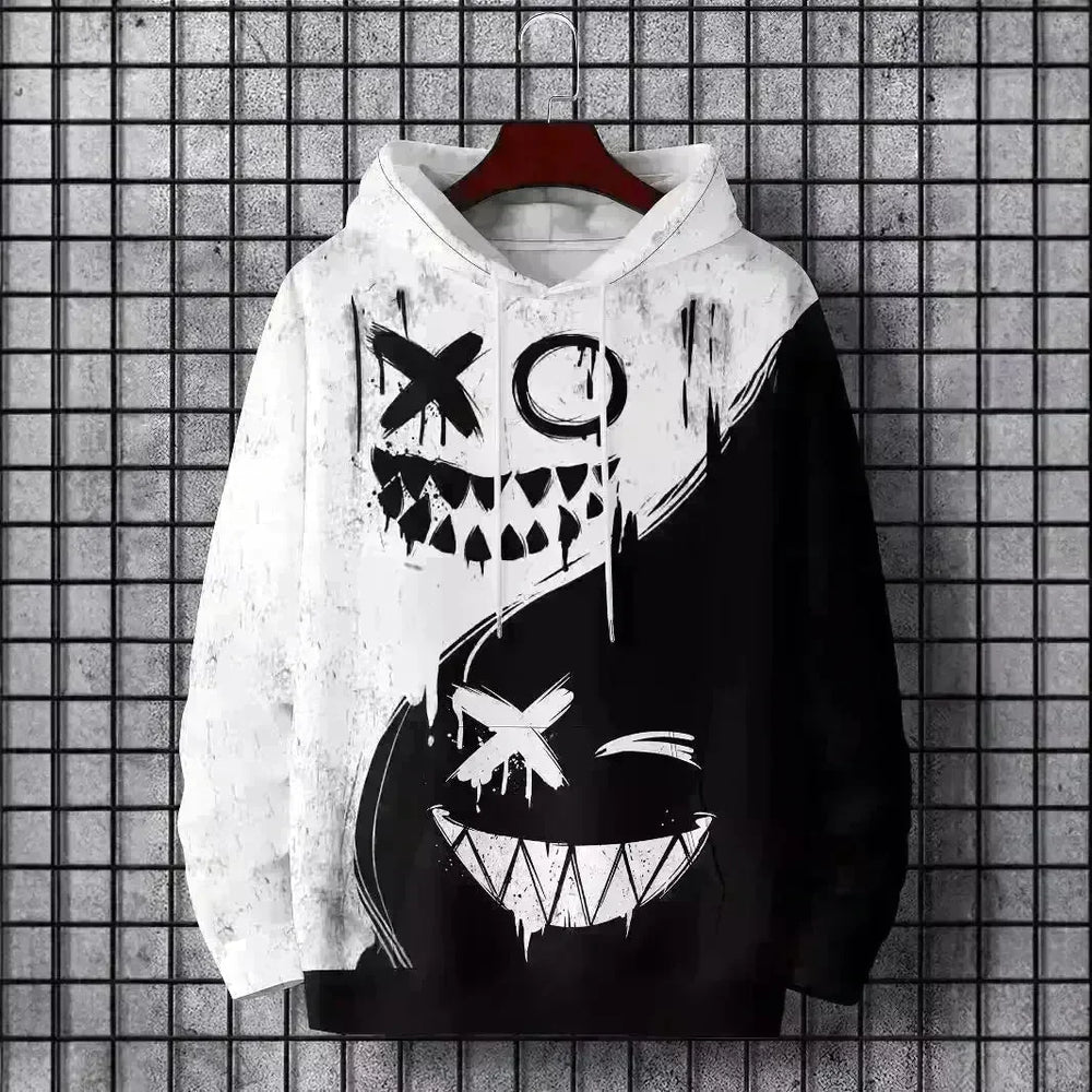 Autumn Winter Halloween Inspired Hoodie Sweatshirt Pullover tops for men - EX-STOCK CANADA