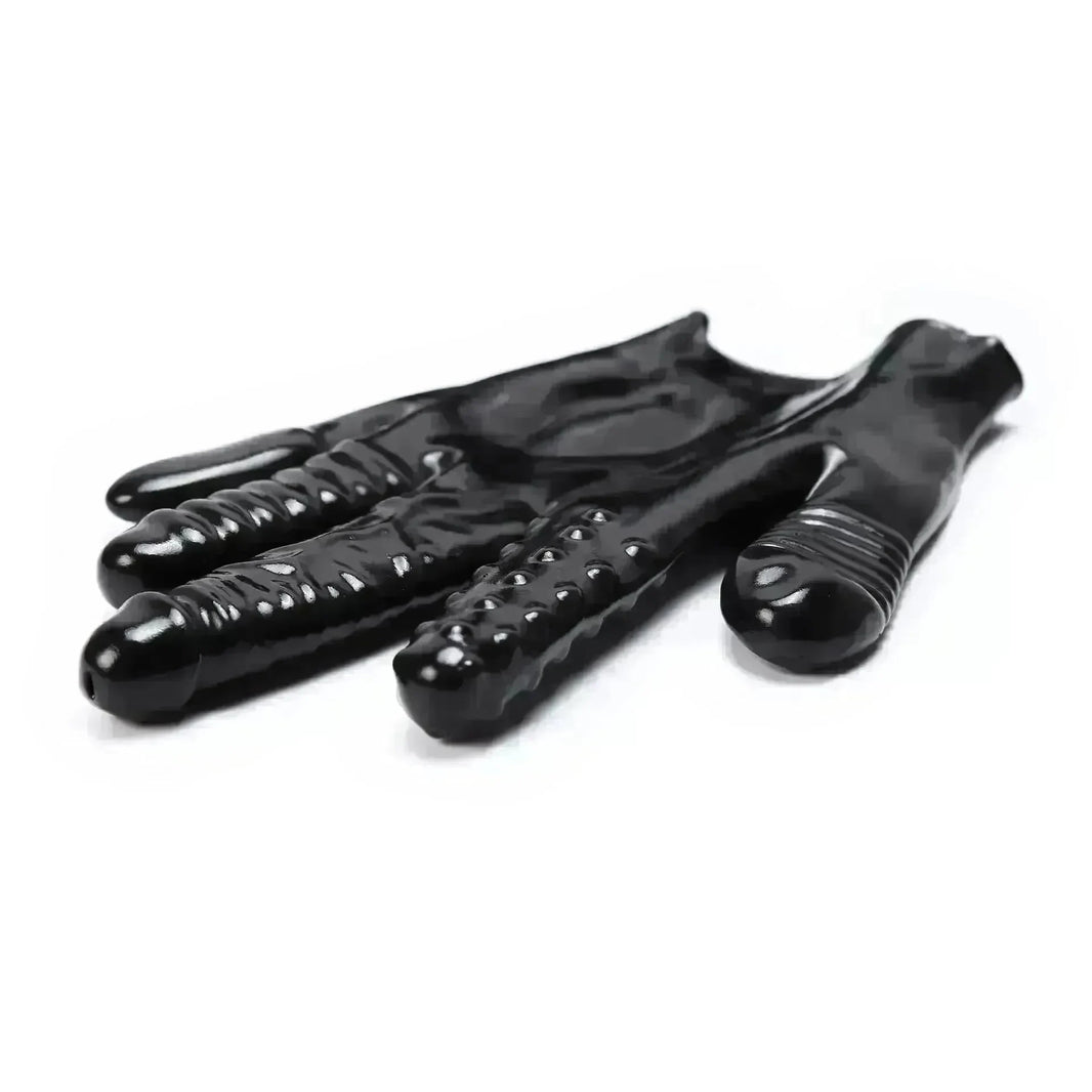 Vibrating Finger Sleeves PVC Fun Toys For Women - EX-STOCK CANADA