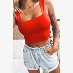 Summer New Fashion Women Crop Top Sexy Sleeveless Tank Tops - EX-STOCK CANADA