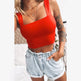 Summer New Fashion Women Crop Top Sexy Sleeveless Tank Tops - EX-STOCK CANADA