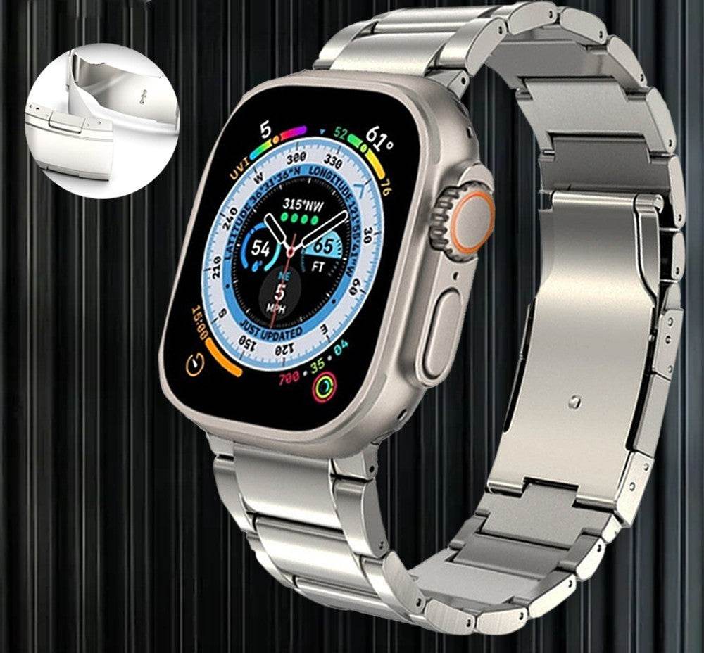 Advanced Titanium Replacement Watch Strap Titanium Chain Watch band - EX-STOCK Canada