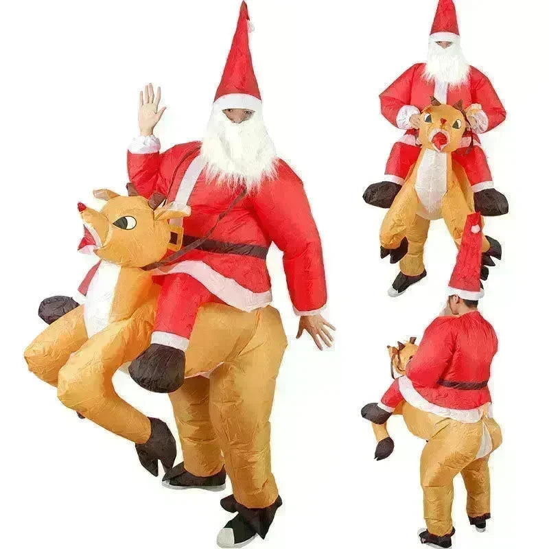 Christmas costume adult Santa - EX-STOCK CANADA