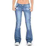 Women Bootcut Jeans Pant flared leg Trousers - EX-STOCK CANADA