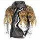 Thickened Side Seam Pocket Casual Zipper Loose Wolf Cotton Jacket - EX-STOCK CANADA