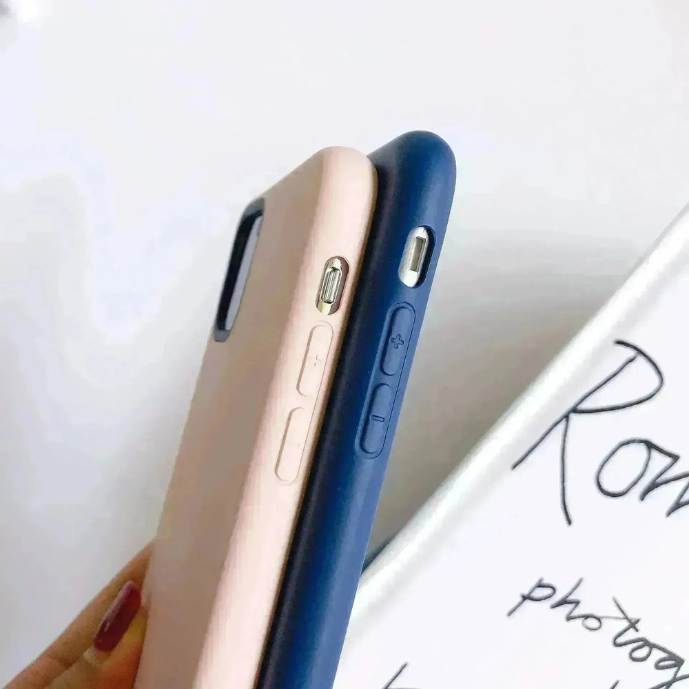 Plain Soft Silicone Mobile iphone phone case Unisex - EX-STOCK CANADA