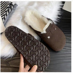 Women's Plush Winter Shoes With Genuine Leather | EX-STOCK product gallery photo 10