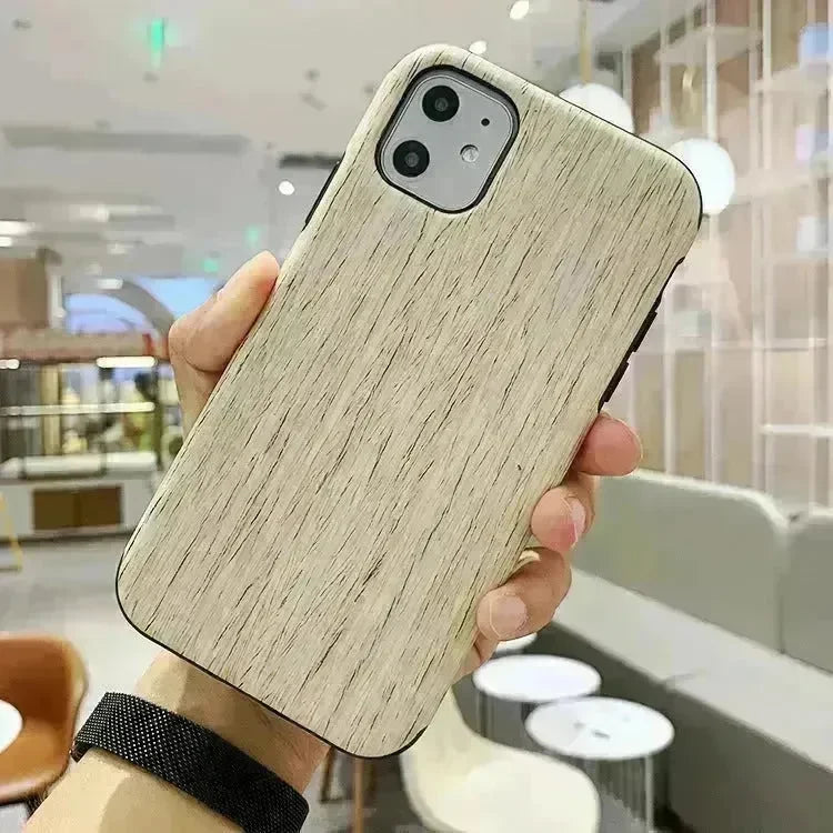 Simple Bamboo Wooden iphone  Protective case Unisex - EX-STOCK CANADA