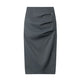 Retro Design Casual Temperament Side Slit long Pencil Skirt for work - EX-STOCK Canada
