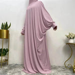 Batwing Sleeve Plain Abaya for ArabArab Women Eid Jalabiya for Women Islamic Wear for Women - EX-STOCK Canada