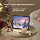 Christmas Luminous Painting Bluetooth speaker integrated gift idea - EX-STOCK CANADA