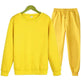 Autumn Winter street fashion Plain Crew neck Sweatsuit for men - EX-STOCK Canada