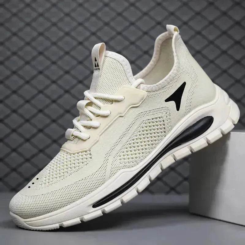 Men's Mesh Shoes Fashion Fly Knit Lightweight Breathable Sneakers Casual Running Sports Shoe - EX-STOCK Canada
