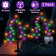 2Pack 1.97FT Lighted Halloween Trees Halloween Indoor Decorations Black Halloween Tree Lights With Timer Adjustable Twigs For Tabletop Party - EX-STOCK Canada