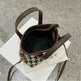 Fashion Houndstooth Shoulder Bags Portable Checkerboard Handbags All-match Messenger Crossbody Bag Women - EX-STOCK CANADA