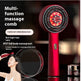 Electric Massage Comb Home Scalp Drain Comb Red Light Anti-slip Hair Care Multi-functional Massage Comb EX-STOCK Canada 