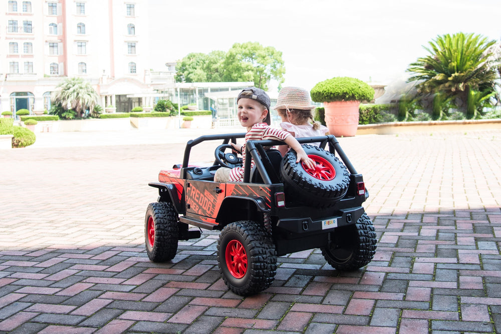 2026 24V Jeep Style RAIDER 2 Seater Kids Ride On Car with Remote Control and Back Wheel 