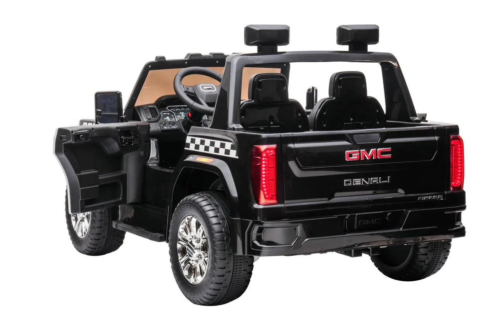 2026 UPGRADED GMC Sierra 24V 2 Seater Kids Ride On Car With Remote Control 