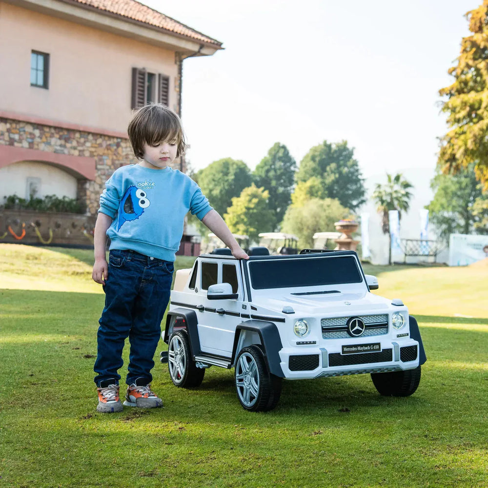 2026 12V Mercedes Benz Maybach G650 Kids Ride On Car with Remote Control 