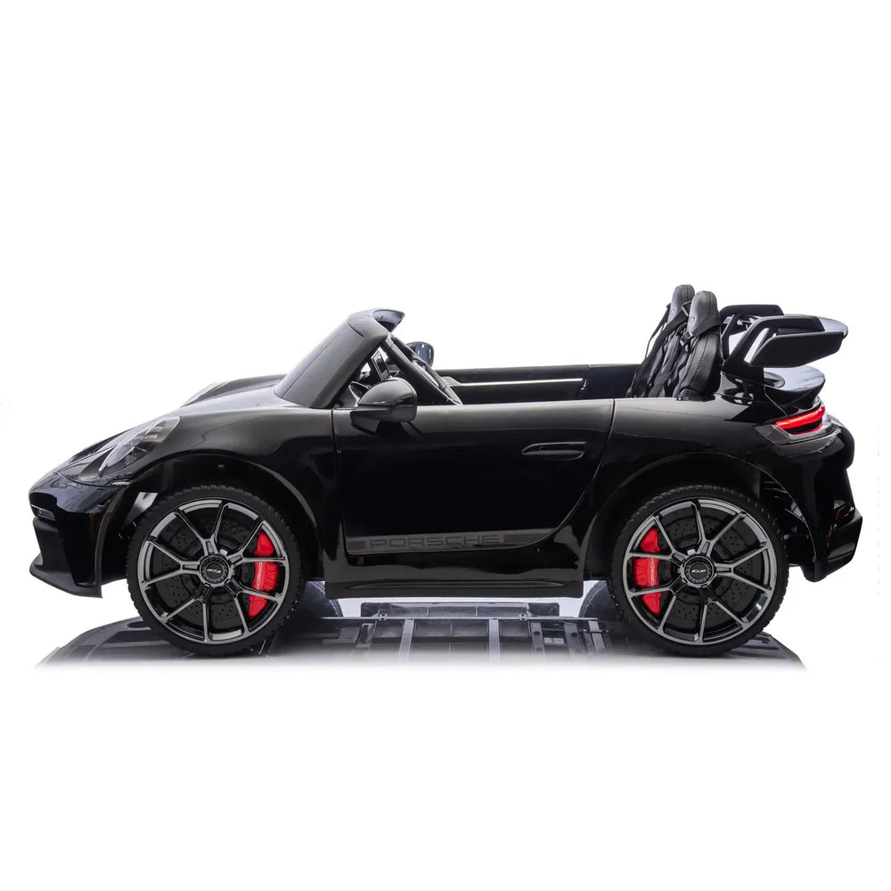 2026 24V Porsche 911 GT3 2 Seater Kids Ride On Car - NEW Silent Motor 
