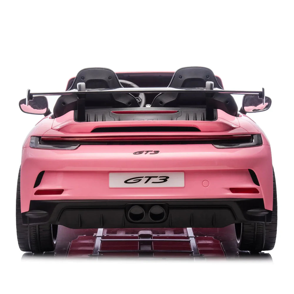 2026 24V Porsche 911 GT3 2 Seater Kids Ride On Car - NEW Silent Motor 