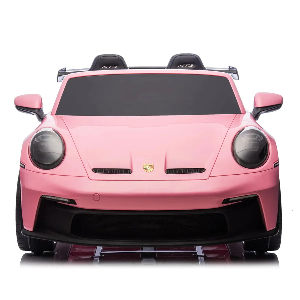 2026 24V Porsche 911 GT3 2 Seater Kids Ride On Car - NEW Silent Motor 