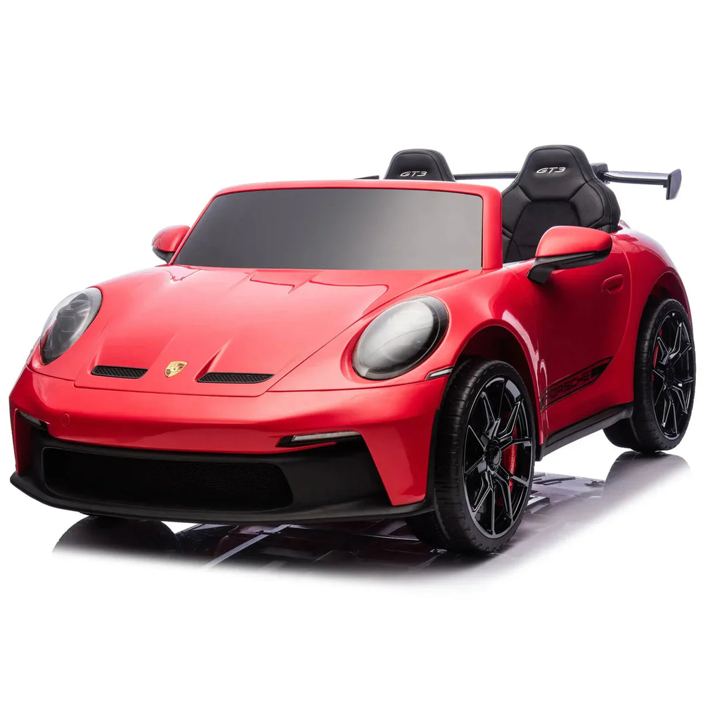 2026 24V Porsche 911 GT3 2 Seater Kids Ride On Car - NEW Silent Motor 