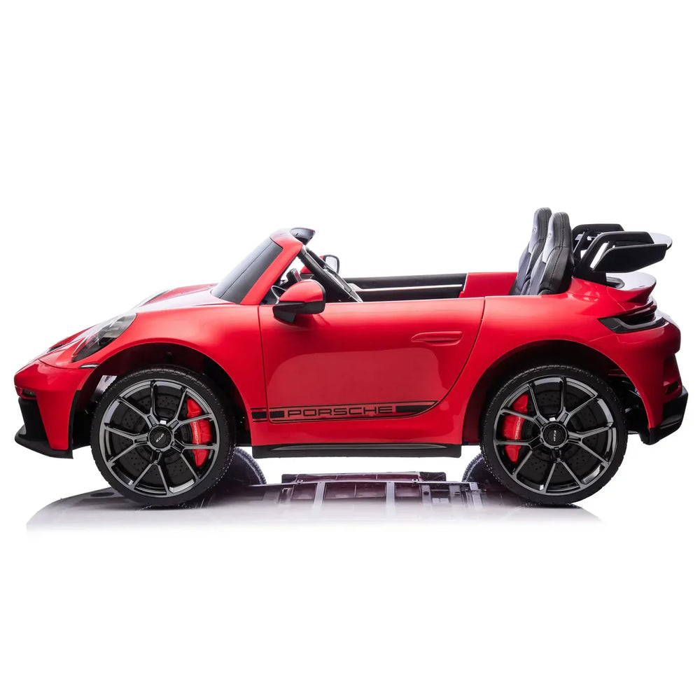 2026 24V Porsche 911 GT3 2 Seater Kids Ride On Car - NEW Silent Motor 