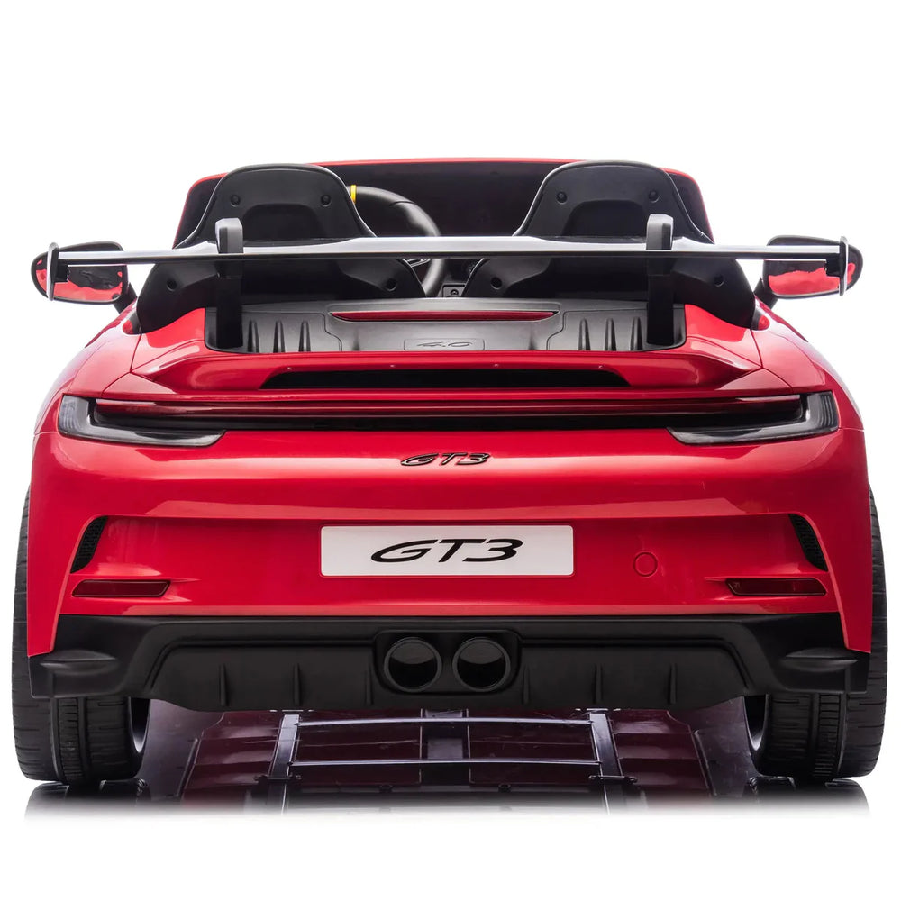 2026 24V Porsche 911 GT3 2 Seater Kids Ride On Car - NEW Silent Motor 