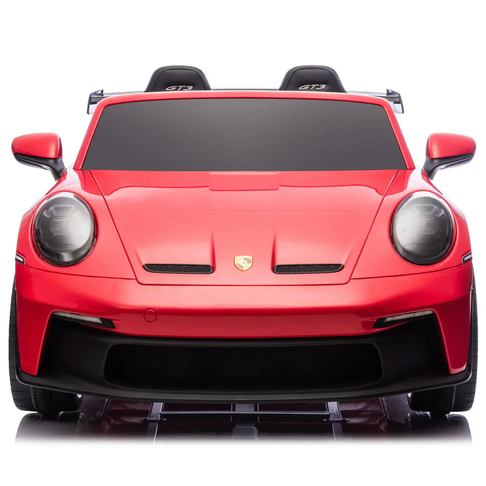 2026 24V Porsche 911 GT3 2 Seater Kids Ride On Car - NEW Silent Motor 