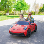2026 24V Porsche 911 GT3 2 Seater Kids Ride On Car - NEW Silent Motor 