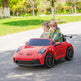 2026 24V Porsche 911 GT3 2 Seater Kids Ride On Car - NEW Silent Motor 