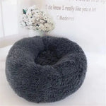 Round Long Hairy Autumn And Winter Nest Pad Cat Mattress - EX-STOCK CANADA