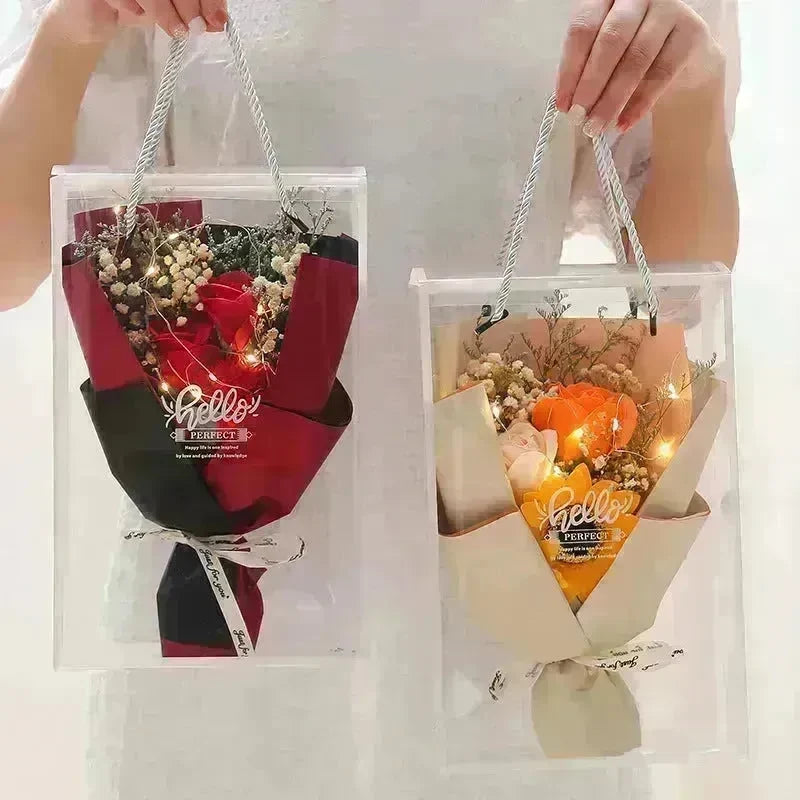 Soap Rose Bundle Gift Box - EX-STOCK CANADA