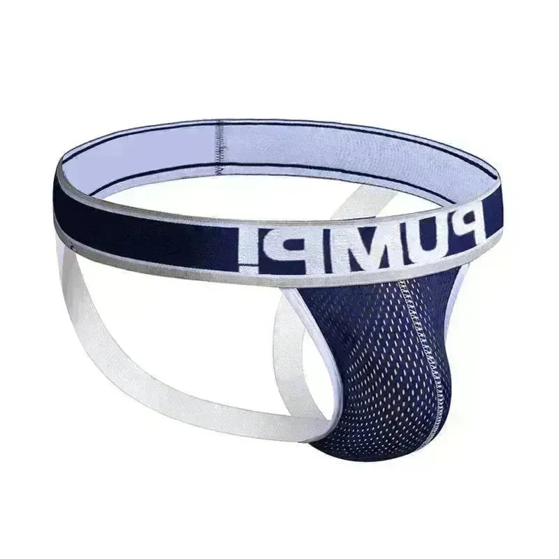 PUMPI Mesh Thong Panties underwear Porn Pant men Low Waist - EX-STOCK CANADA