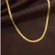Men Necklace Gold Tone Snake Chain - EX-STOCK CANADA