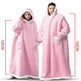 Fleece Oversized Hoodie Blanket Winter Warm Home Clothes Women Men Oversized Pullover With Pockets - EX-STOCK Canada